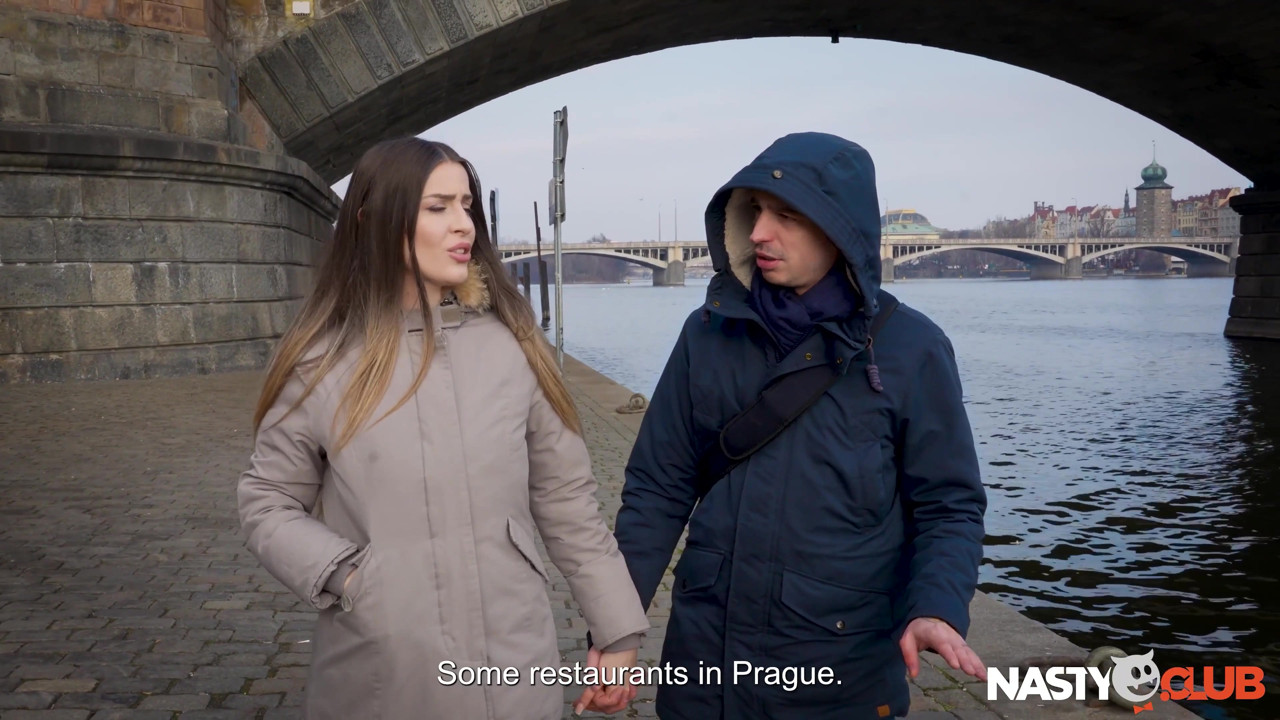 Airbnb with Threesome Included for Italian Tourist Marica Chanelle, Falco and Brian