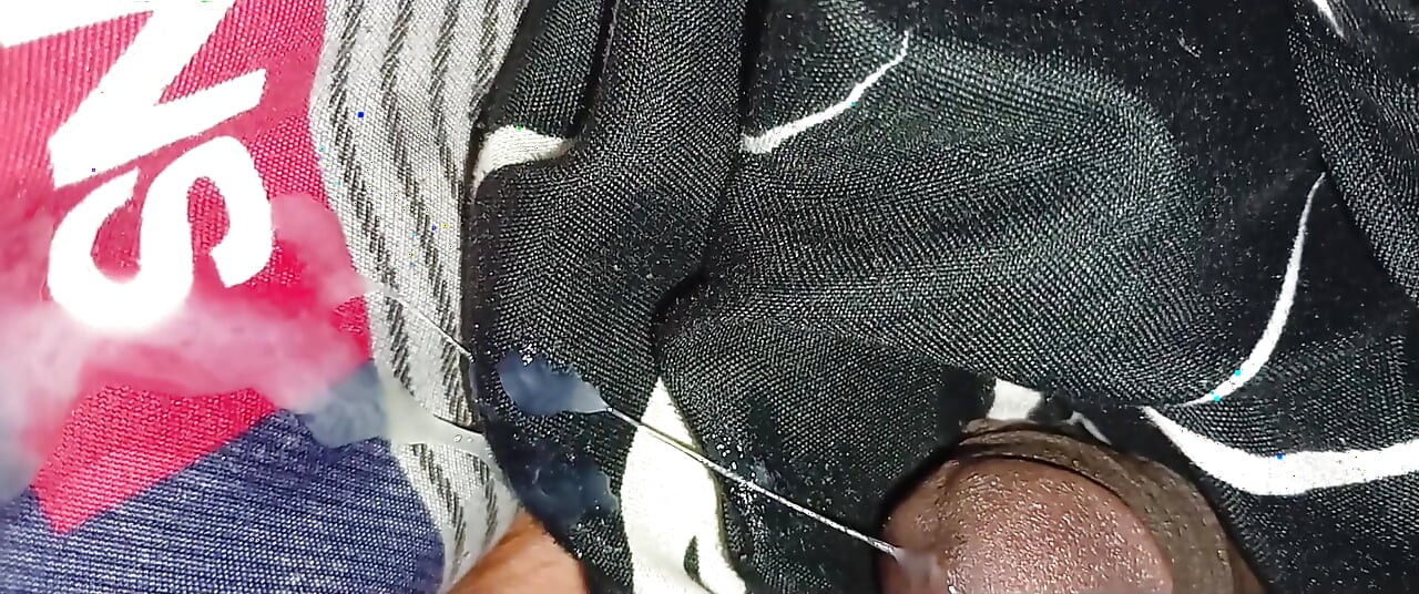 Rubbing sperm on dick to see if it did cause a chemical reaction