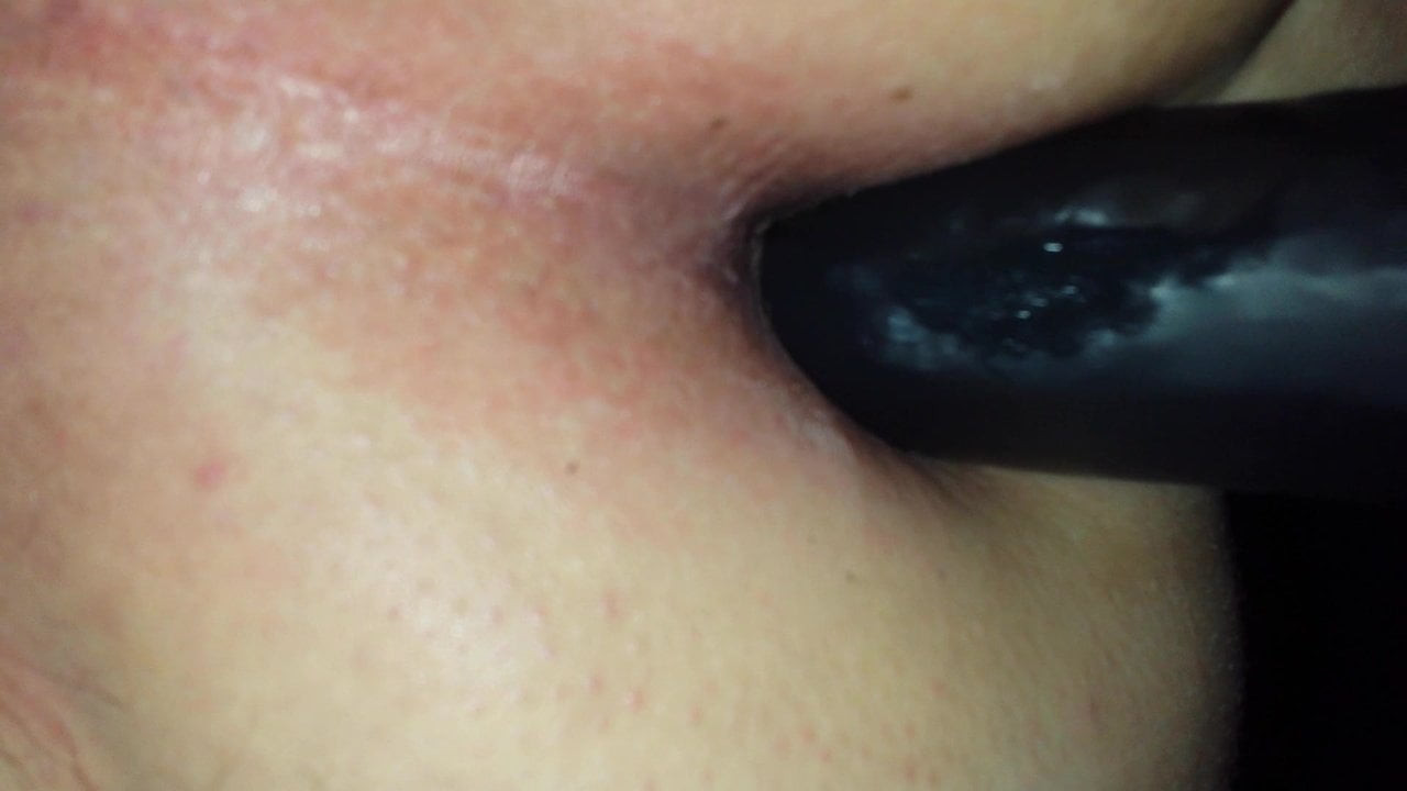 Assfuck fuck on dildo on my ass