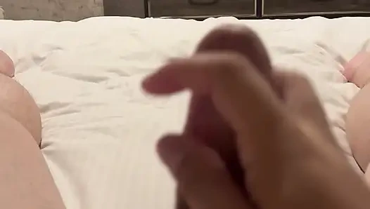 Horny wife creams on cock at hotel