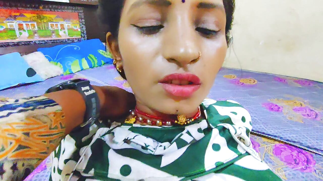 Indian Stepmom Shared Single Bed and Made Stepson Happy Full Hindi audio