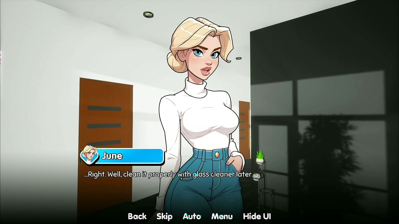 Cena de sexo no gameplay do Honeylust: minha sogra vem me visitar