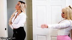 Real Estate Agent Nina Elle Goes Wild With A MILF
