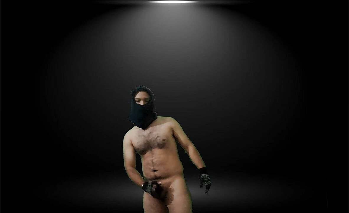 Włochaty facet, nocna praca, nocny wytrysk
