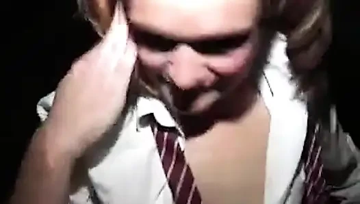 Kleines Schulmädchen Macht Dogging