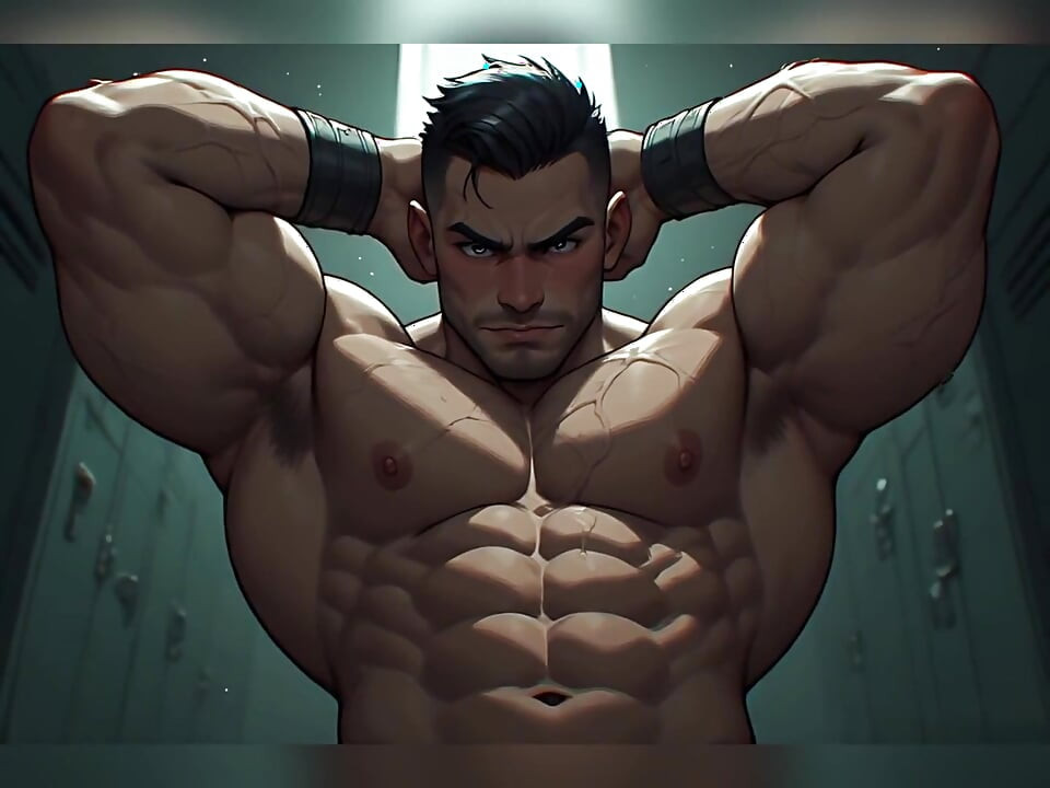 Gritty Wild Nude Men Art