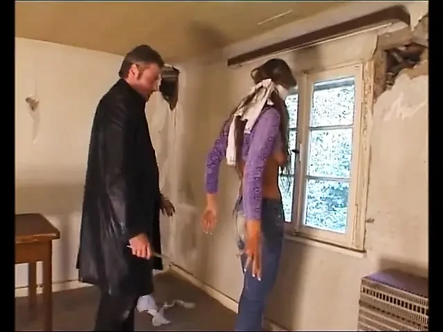 Domination over the brunette and big ass blonde sluts