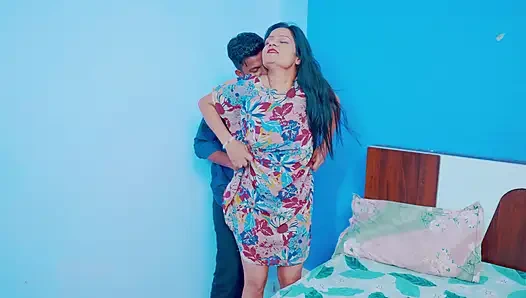 Desi hot malkin fucked hard by her naughty servant in the hot night