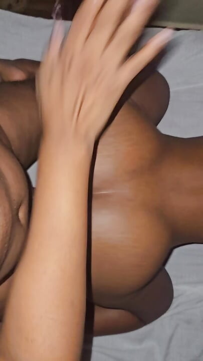 I play with her ass in the morning at dawn before work