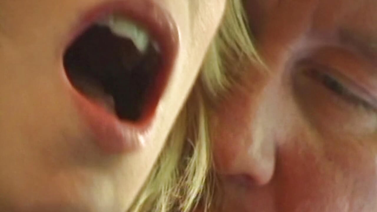 Horny Blonde MILF on Her Knees: Sucking and Teasing Hard Cock with Erect Nipples Exposed!