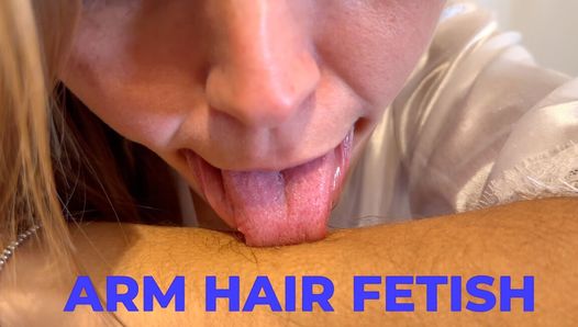 Arm Hairy Fetish - British MILF