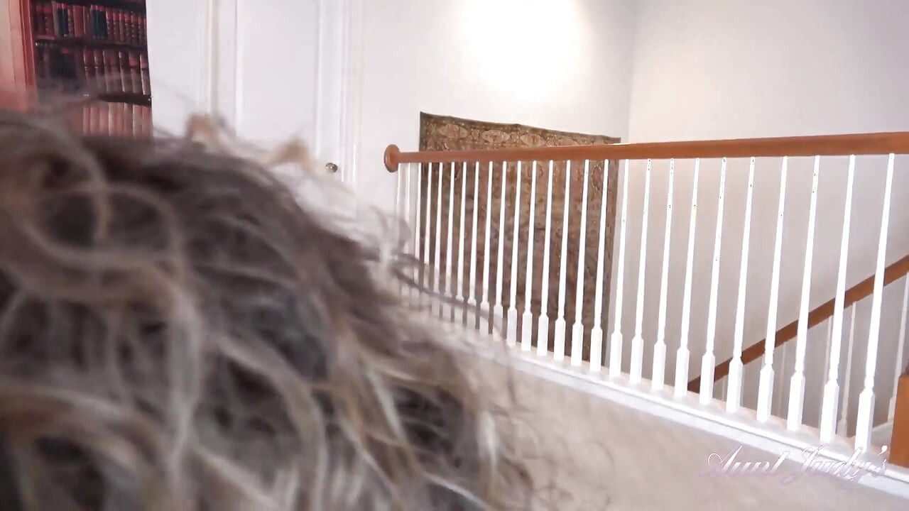Auntjudys - Your Mature Step-stepmother Tia Gives You a Taboo Blowjob