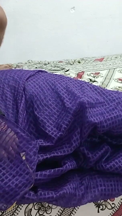Desi Tamil stepmom shared a bed for her stepson he take over advantage and hard fucking | Clip 1