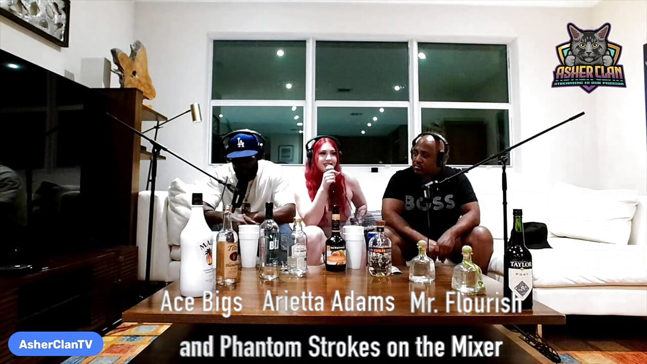Adult Star Podcast with Arietta Adams Hosted by Mrflourish and Ace Bigs