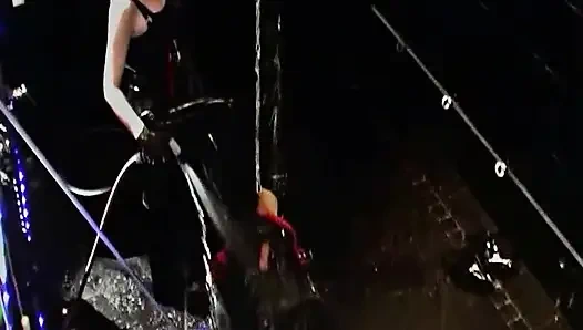 Nasty Cold Water Treatment for the Rubber Slave