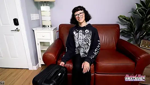 riella Coley Curvy Brunette Coed Toys Masturbation Wet Rimjob Heat!