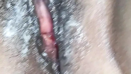 Creampie tief in einer muschi