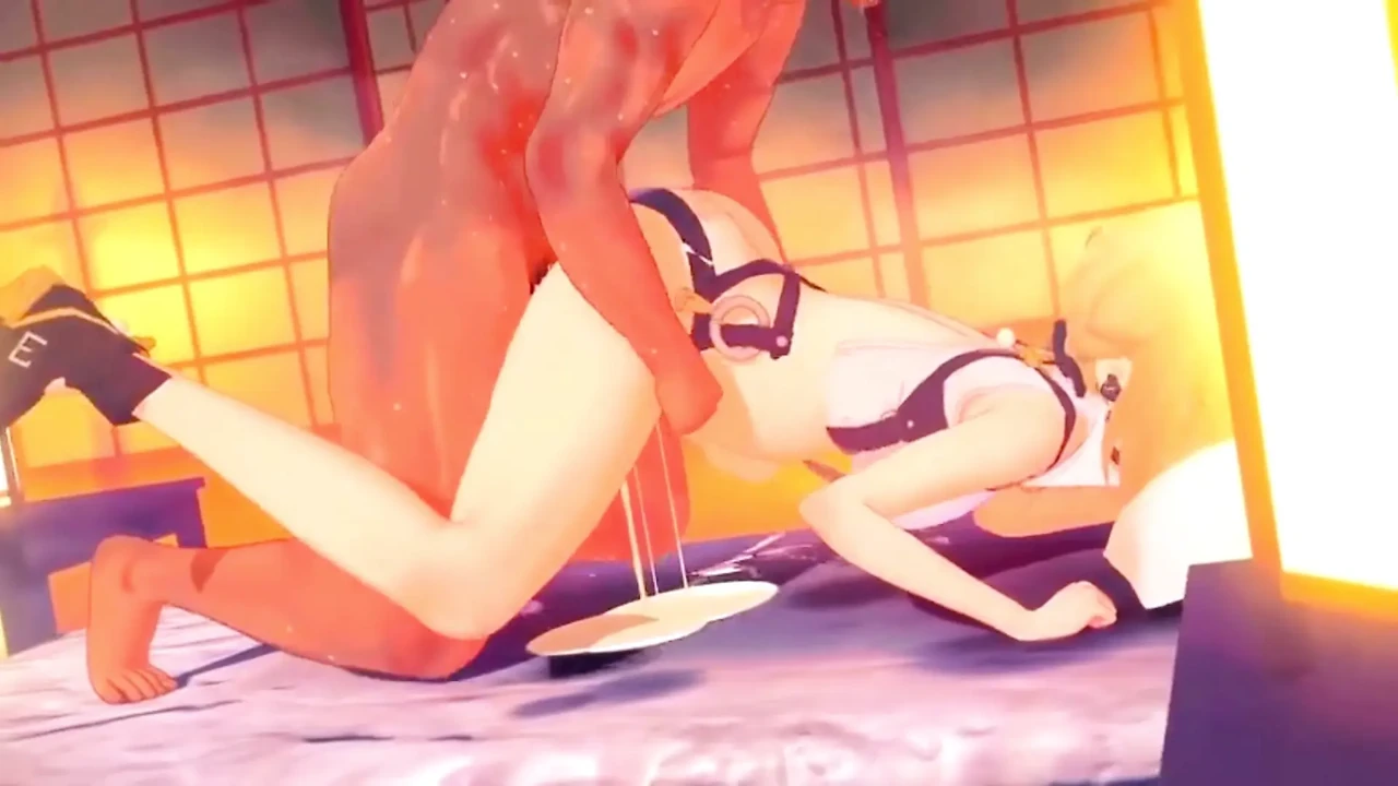 Zenless Zone Zero - Horny Evelyn Squirting Everywhere While Taking a Deep Creampie - 3D Hentai Animations