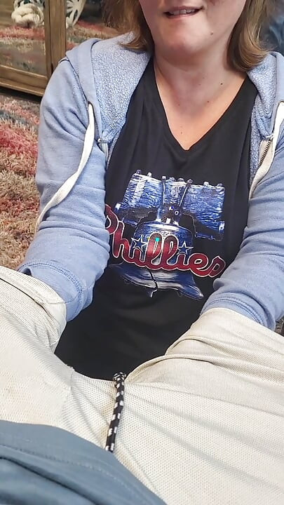 Sexy milf admits to wanting 4 cocks at once she sucks him twice and cums so many times so much cum in public