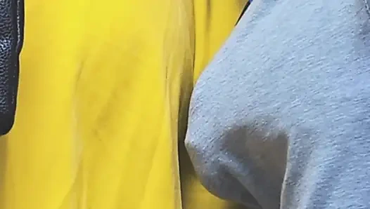 Girl Caught In Public Bus While She Stroking Stranger's Cock Until Ejaculation