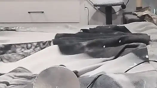 POV View of Behind My Fucking Machine Stretching My Pussy