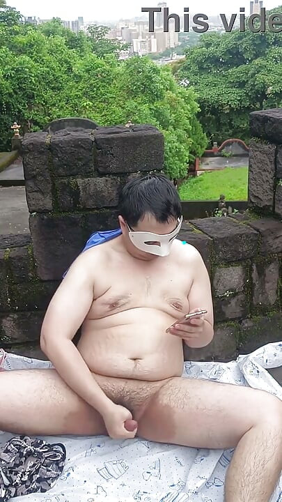 Outdoor masturbation 2