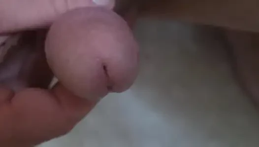 Young cock cumshot