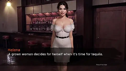 Schönes barmädchen will mit seinem kunden ficken