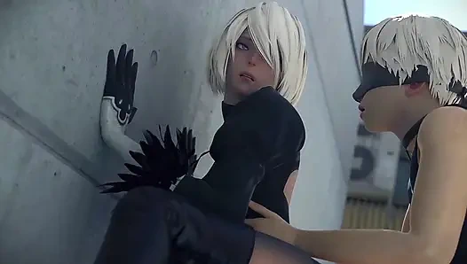 9s x 2b dalam misi khusus hentai 3d tanpa sensor
