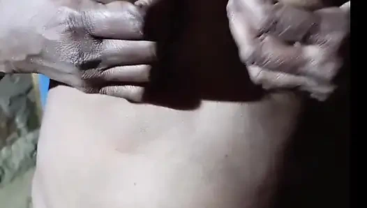 I show my nipples and my pussy and fuck them.