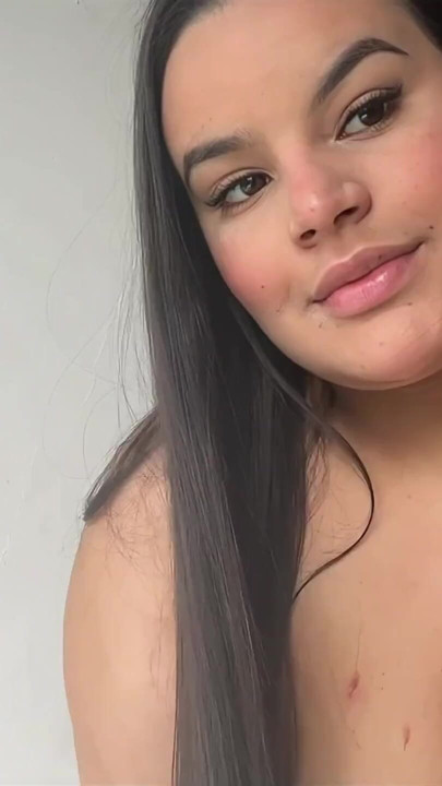 American teen big titty whore tries on Niqab | Clip 1