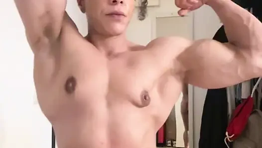 ebony mom demands submission beneath thick muscles