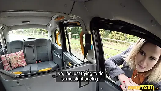 Fake Taxi - Red August Gives Rimjobs and Blowjobs That Rival All Others
