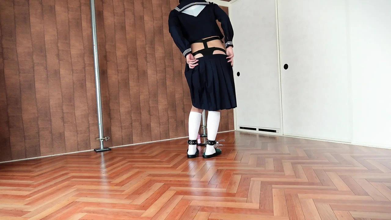 A Girl Being Punished in the Corner of the Room