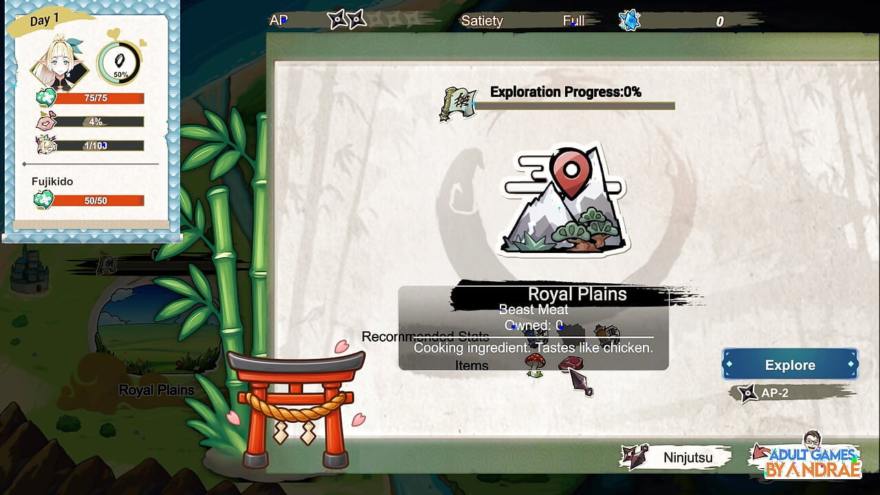 Flee, My Elven Ninja! 3D Gameplay Part 2 - Lizet’s Training and Exploration Begins