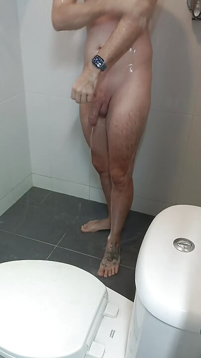 Short Shower After Shaving My Dick, My Balls & My Anus