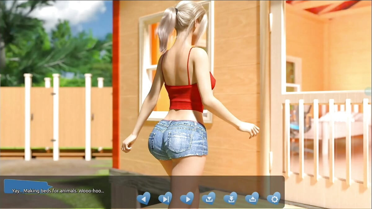 Helping the hotties #2: Johannes saw Bella's boobs while she was getting dressed