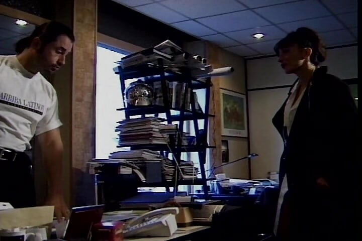 French Secretary Got Big Load on Her Ass