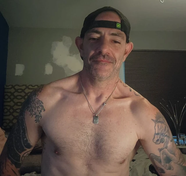 In my buddy's briefs, opening my hole with a dildo