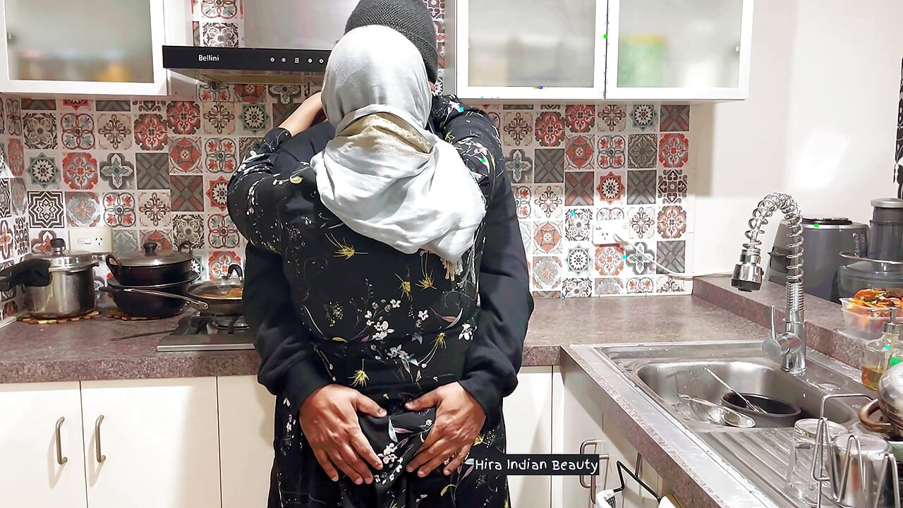 Hijabi MILF's Sensual Lip Lock Kissing & Love Making - Pussy Fingering, Boobs Press & Ass Press in Hot Foreplay