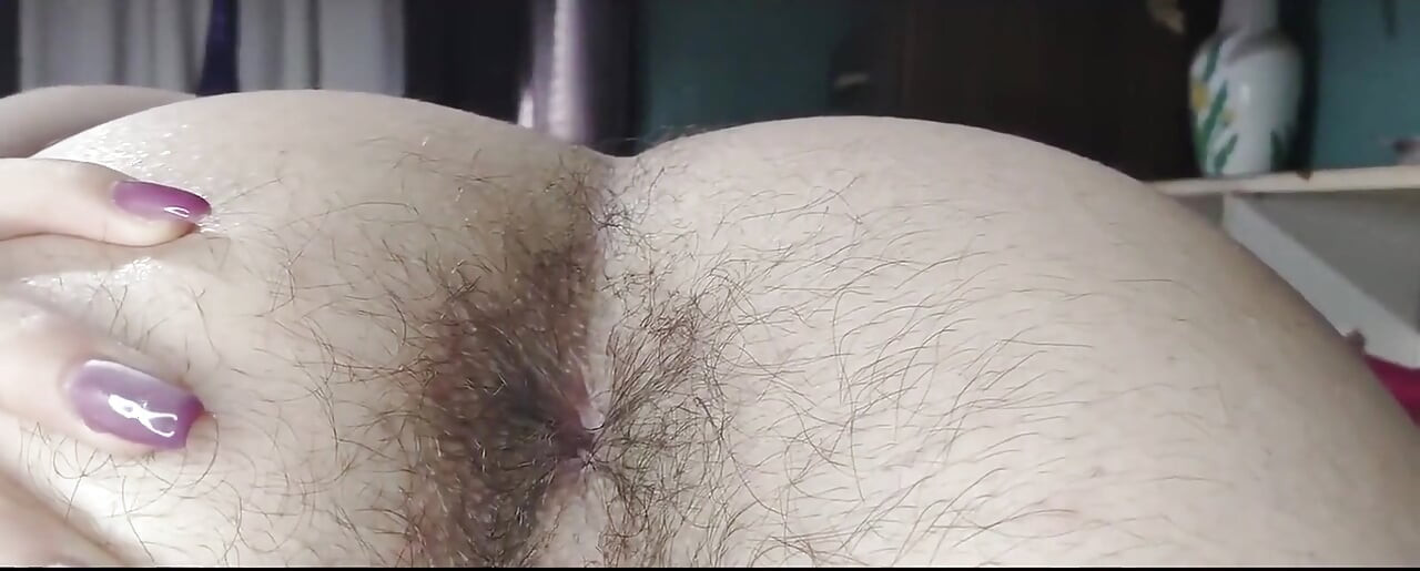 An Extreme Close-up of a Super Hairy Butt. I Haven't Cleaned Myself up Very Well, It Seems