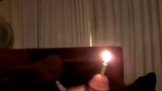 sounding with a candle