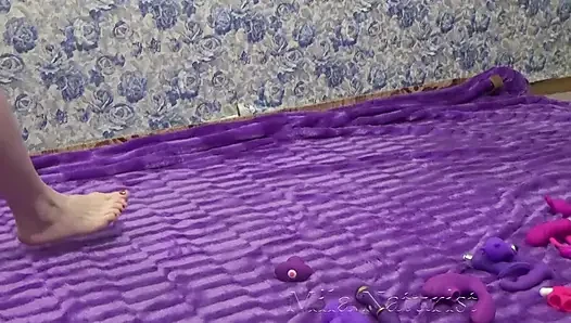Gerçek ev yapımı: ben ve oyuncaklarım yerde