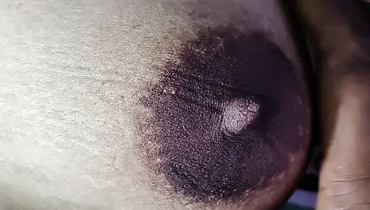 Indian desi couple boobs sucking husband in bed Desi style