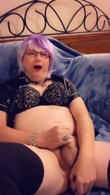 Spectacular moment from "More dildo fun and cum Pantyluvn sissy"