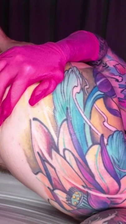 British Pink Haired Aheago Punk Piggymouth Gets Anal Fucked and Opened Up! (Prolapse) !! | Clip 3