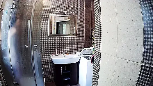 Hot Petite Girl Stella Taking a Shower