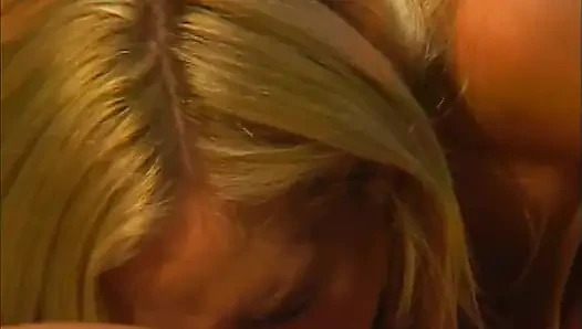Horny strip-club visitor has chosen the most attractive pole dancer to drill her in all her holes