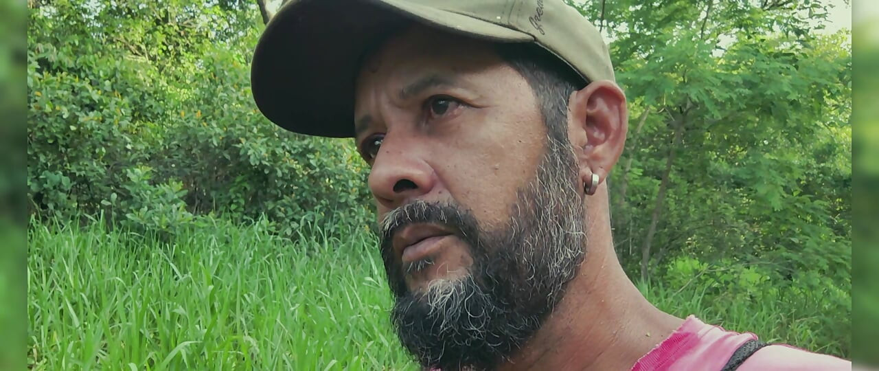 Smoking in the woods