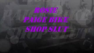 Rosie paige - puta de la tienda de bicicletas